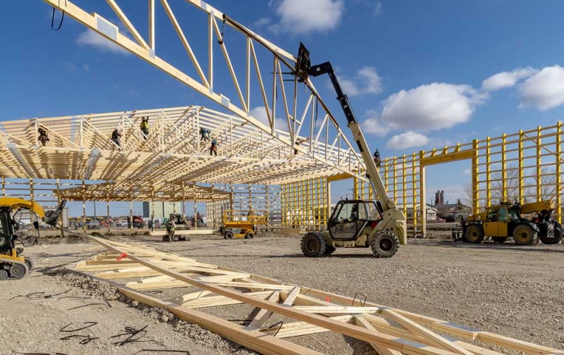 Detalyado nga pagpatin-aw sa pagtukod sa dako nga span truss