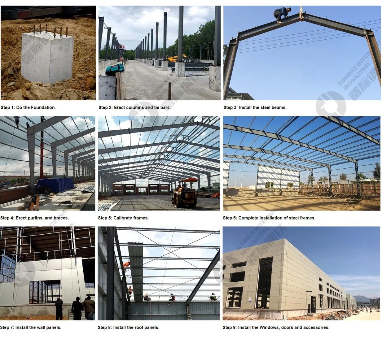 Steel structure workshop / bodega