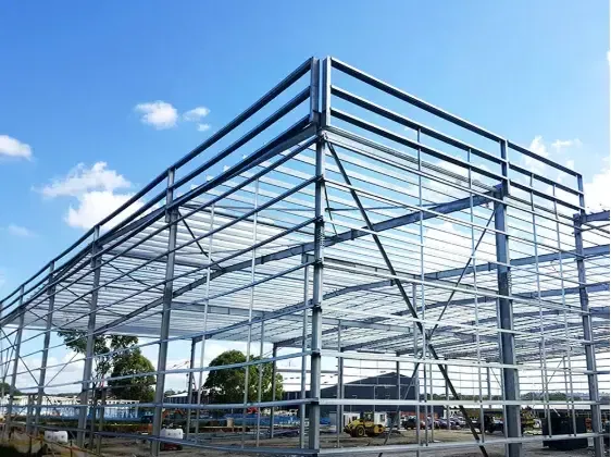 Praktikal ug Nindot nga Prefab Metal Steel Building para sa Warehouse