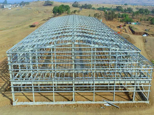 Praktikal ug Nindot nga Steel Structure Warehouse Construction.