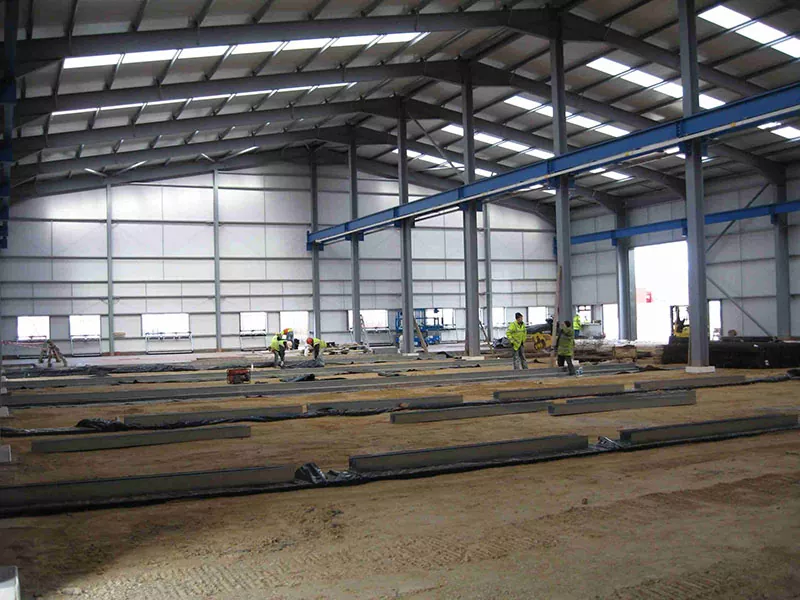 Praktikal ug Nindot nga Steel Warehouse Workshop Steel Structure